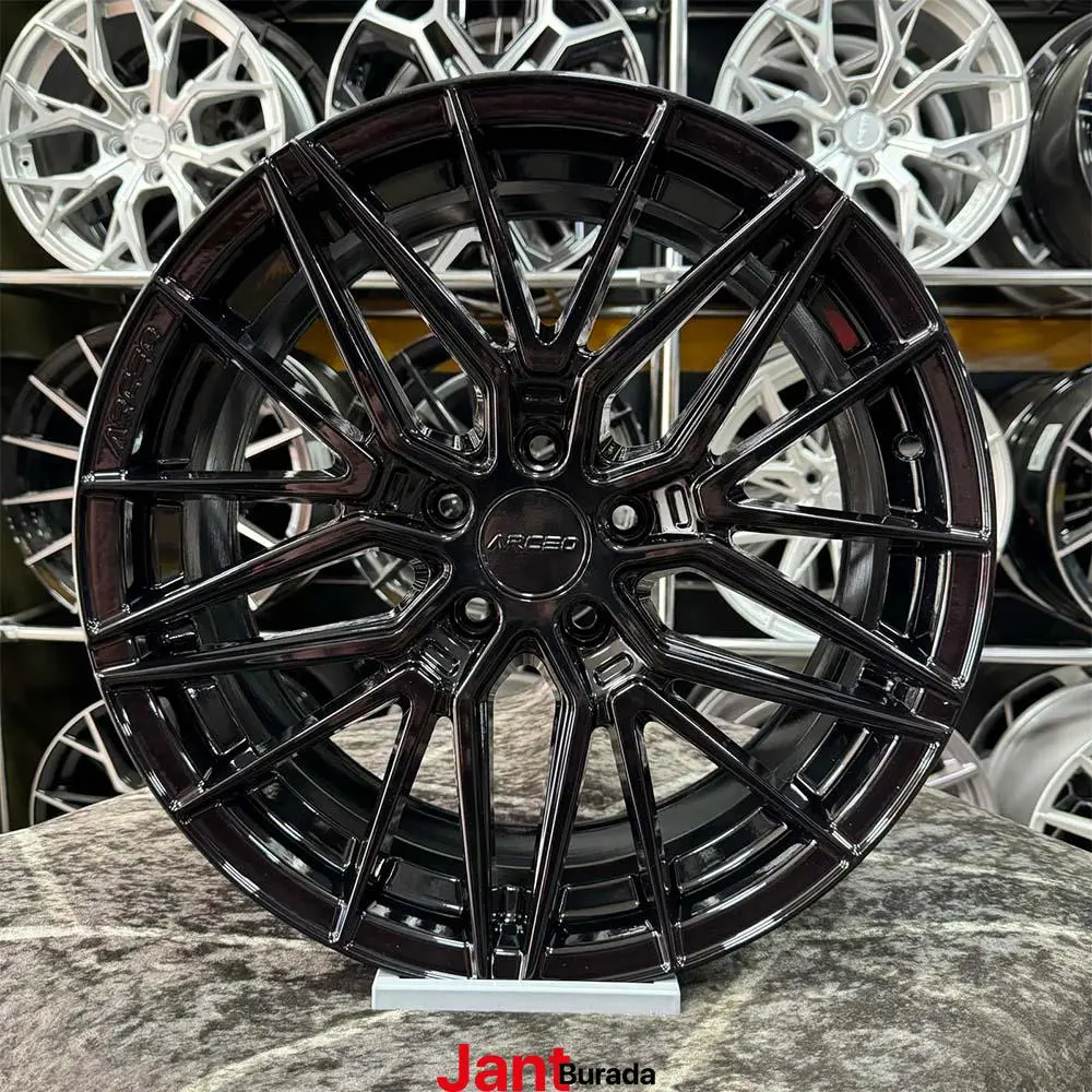 18 inç 5x112 Arceo Sevilla Siyah Jant Modeli (4 Adet) 18 inç 5x112 Arceo Sevilla Siyah Jant Modeli (4 Adet)