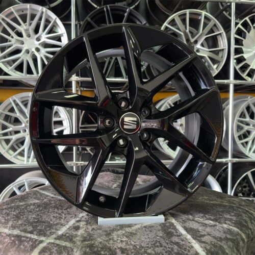 18 inç 5x112 Leon FR Siyah Jant Modeli (4 Adet)