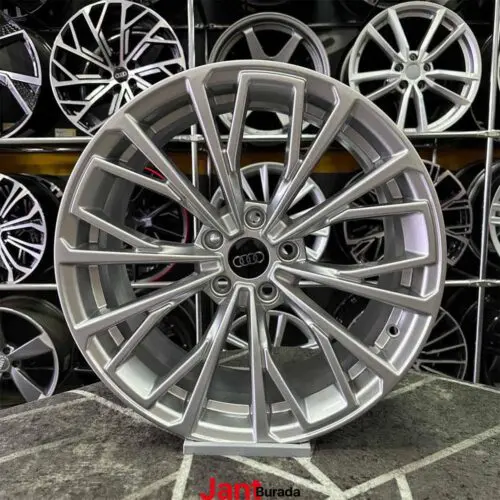 18 inç 5x112 Audi S Line Gümüş Jant Modeli (4 Adet)