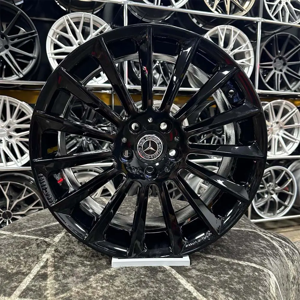 18 inç 5x112 Mercedes S Glass Siyah Jant Modeli (4 Adet)