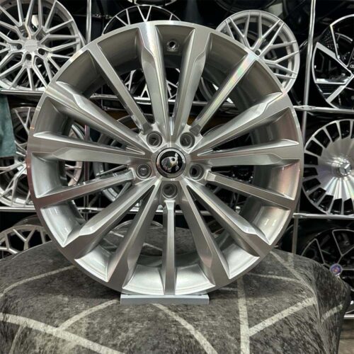 19 inç 5x112 Phoenix Gümüş Elmas Kesim Jant Modeli (4 Adet)