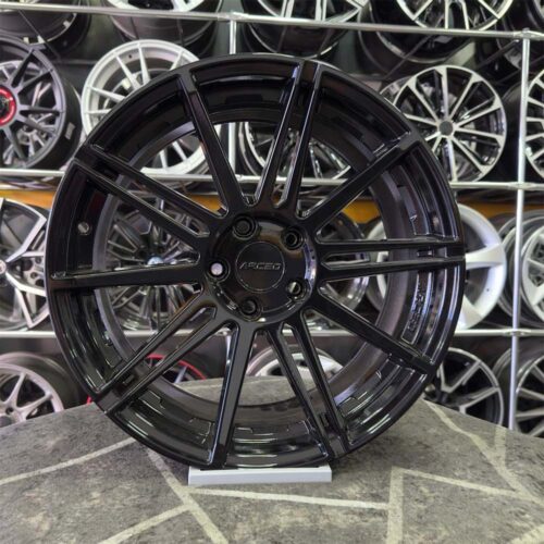 18 inç 5x114.3 Arceo Mallorca Siyah Jant Modeli (4 Adet)