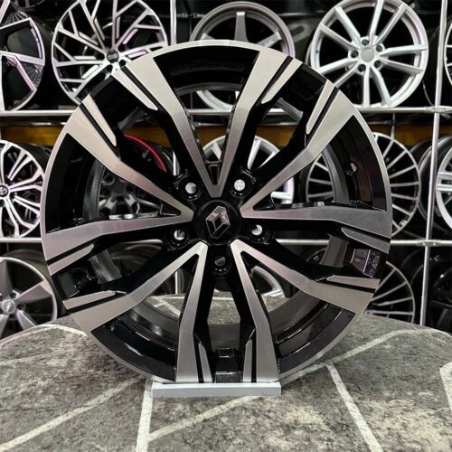 18 inç 5x114.3 Magane İcon Siyah Elmas Kesim Jant Modeli (4 Adet)