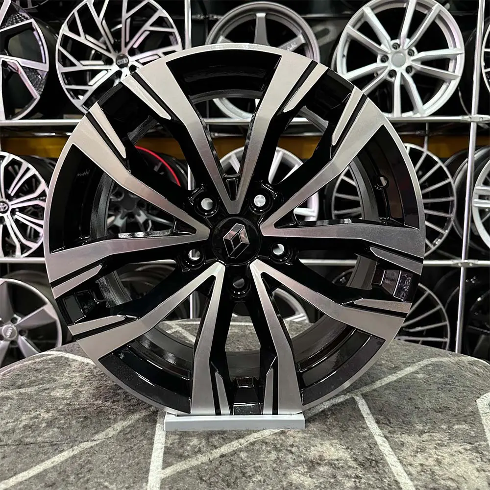 18 inç 5x114.3 Magane İcon Siyah Elmas Kesim Jant Modeli (4 Adet)