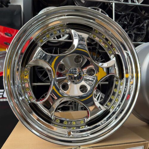 17 inç 5x120 Başken E32 E36 E92 Krom Jant Modeli (4 Adet)