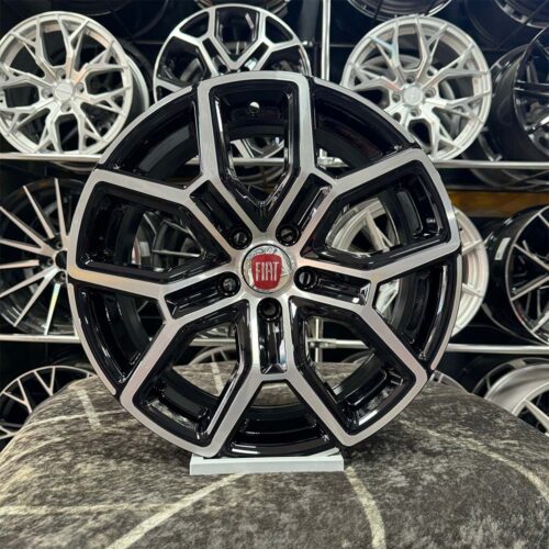 16 inç 5x98 Egea Siyah Elmas Kesim Jant Modeli (4 Adet)