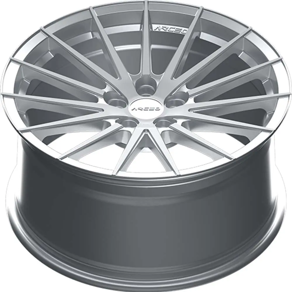 19 inç 5x112 Arceo Lisbon Gümüş Elmas Kesim Jant Modeli (4 Adet)