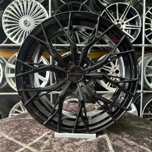 18 inç 5x112 Arceo Roma Siyah Jant Modeli (4 Adet)