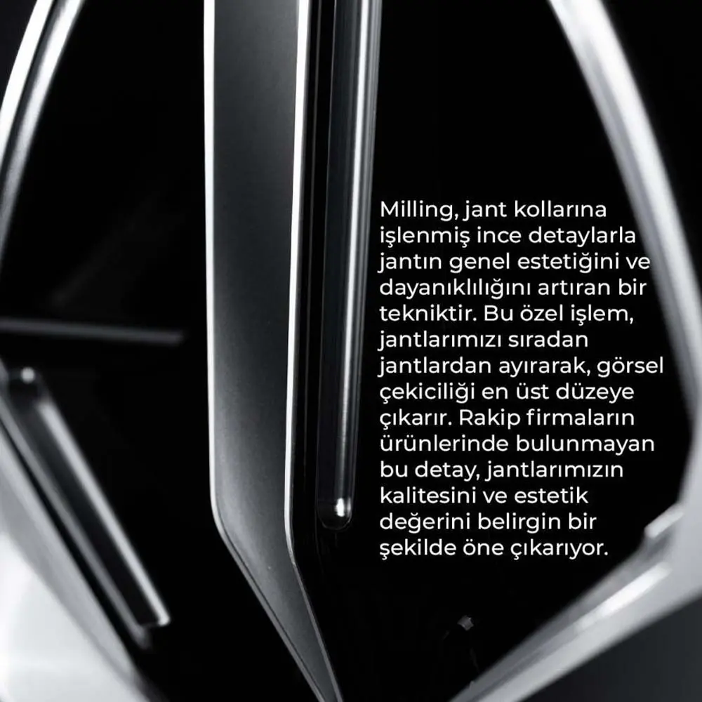 18 inç 5x112 Audi RS5 Orjinal Kalıp Siyah Jant Modeli (4 Adet)