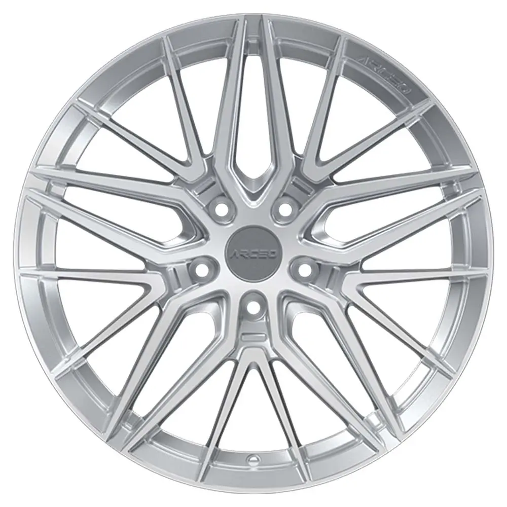 18 inç 5x112 Arceo Sevilla Gümüş Elmas Kesim Jant Modeli (4 Adet)