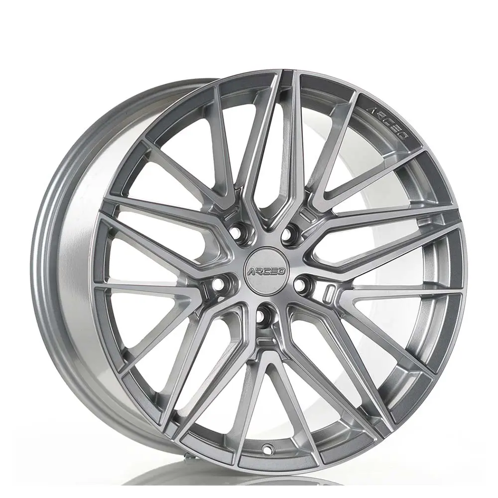 18 inç 5x112 Arceo Sevilla Gümüş Elmas Kesim Jant Modeli (4 Adet)