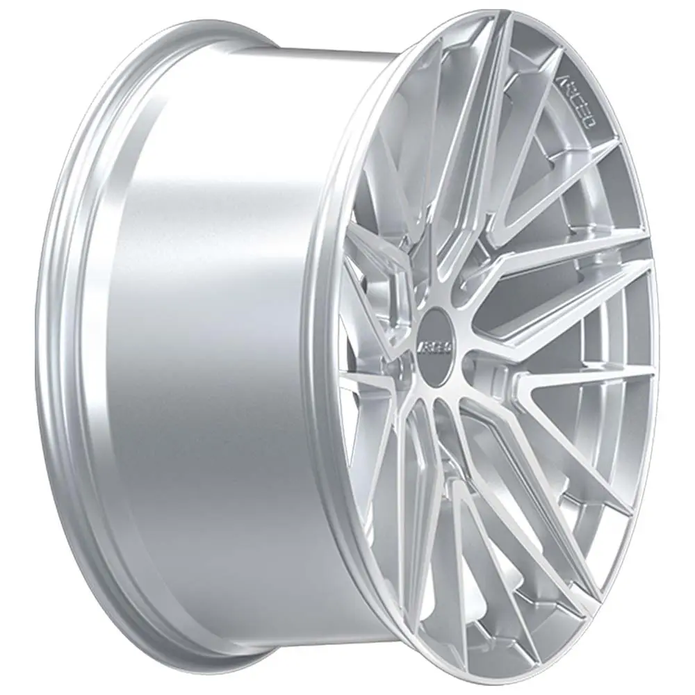 18 inç 5x112 Arceo Sevilla Gümüş Elmas Kesim Jant Modeli (4 Adet)