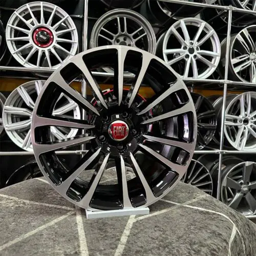 15 inç 5x98 Egea Siyah Elmas Kesim Jant Modeli (4 Adet)