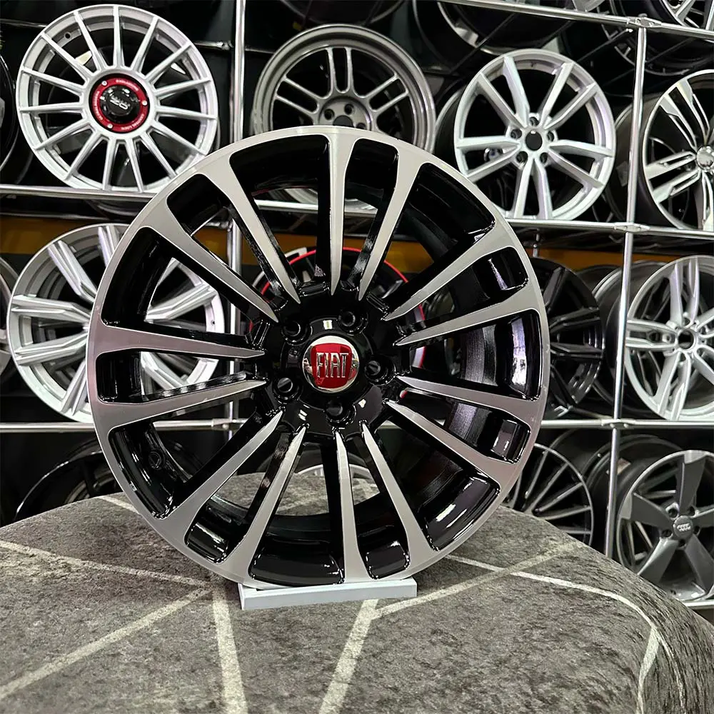 15 inç 5x98 Egea Siyah Elmas Kesim Jant Modeli (4 Adet)