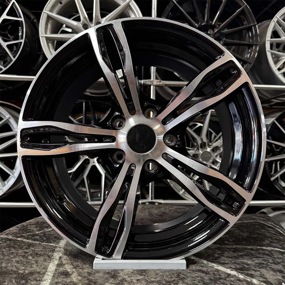 17 inç 5x120 Transporter Siyah Elmas Kesim Jant Modeli (4 Adet)