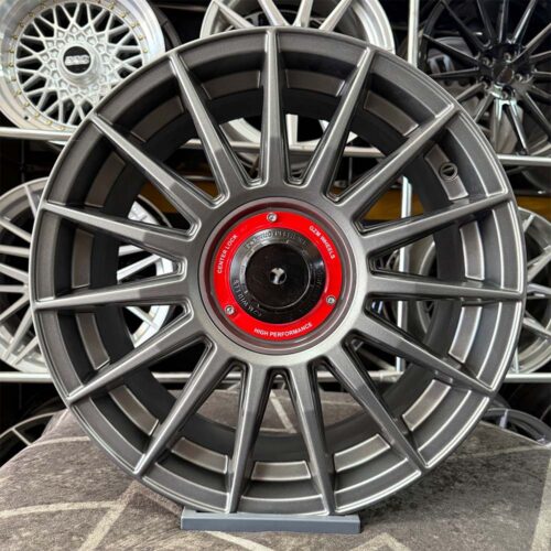 17 inç 4x100 OZ Racing Olympus  Gun Metal Jant Modeli (4 Adet)