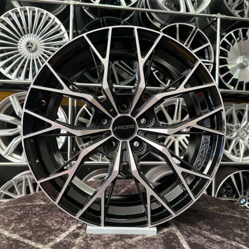 17 inç 5x98 Arceo Roma Siyah Elmas Kesim Jant Modeli (4 Adet)