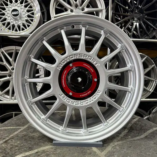 16 inç 4x108 Motorsport Gümüş Jant Modeli (4 Adet)