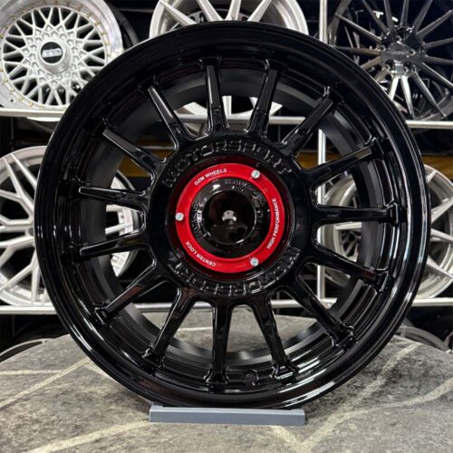 16 inç 5x108 Motorsport Siyah Jant Modeli (4 Adet)