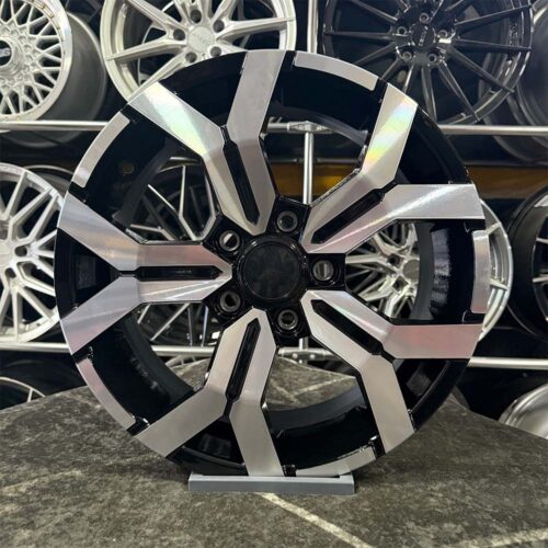 16 inç 5x114.3 Duster Siyah Elmas Kesim Jant Modeli (4 Adet)