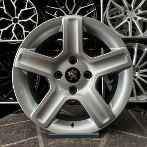 17 inç 4x108 Peugeot RC Gümüş Jant Modeli (4 Adet)