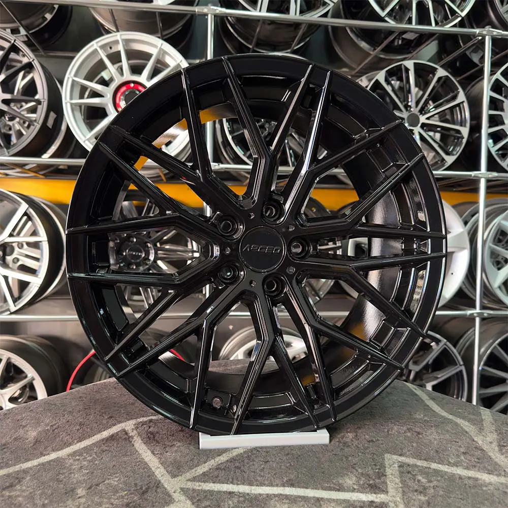 18 inç 5x100 Arceo Valencia Siyah Jant Modeli (4 Adet)