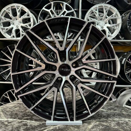 18 inç 5x114.3 Arceo Sevilla Siyah Elmas Kesim Jant Modeli (4 Adet)