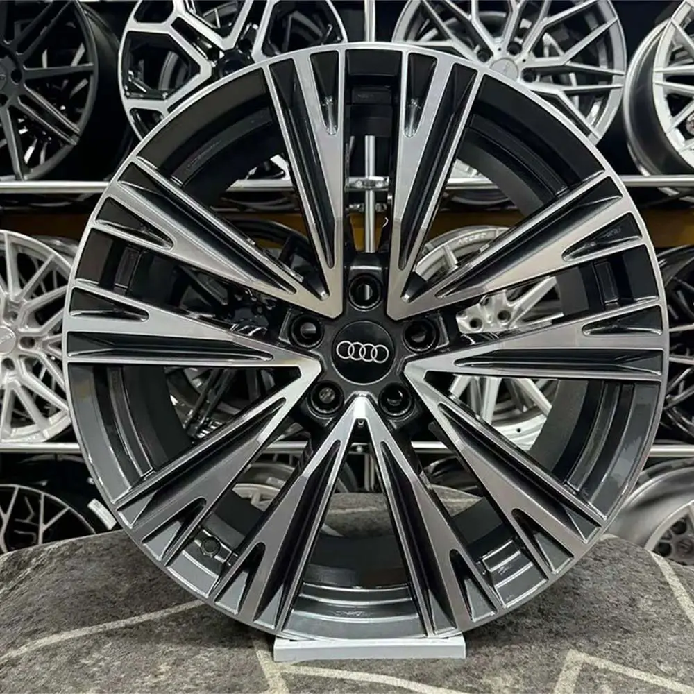 20 inç 5x112 Audi Siyah Elmas Kesim Jant Modeli (4 Adet) 20 inç 5x112 Audi Siyah Elmas Kesim Jant Modeli (4 Adet)