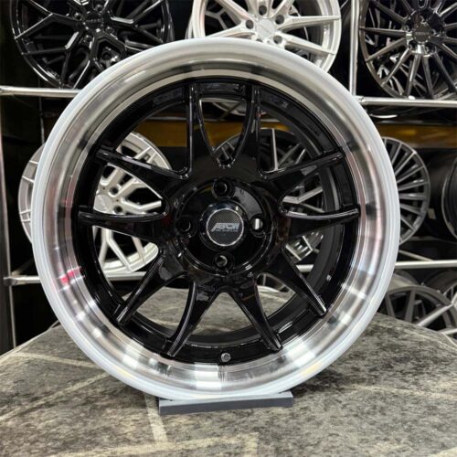 16 inç 4x100 Clio Siyah Elmas Kesim Jant Modeli (4 Adet)