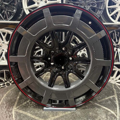 19 inç 5x112 Brabus Siyah Jant Modeli (4 Adet)