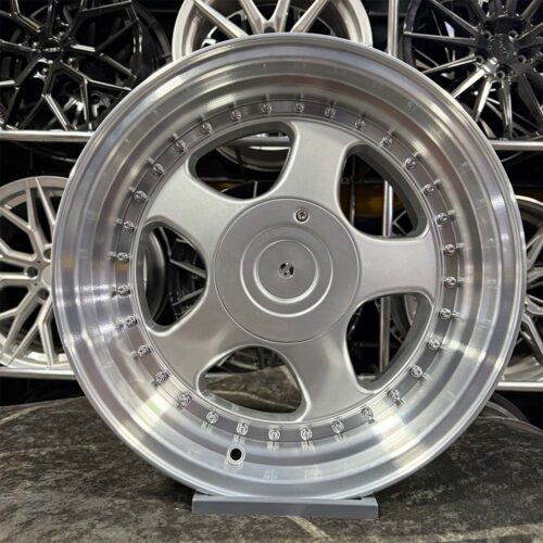 16 inç 4x100 KT! 7.5 - 9 Ofset Gümüş Jant Modeli (4 Adet)