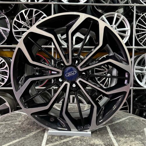 17 inç 5x108 Ford Siyah Elmas Kesim Jant Modeli (4 Adet)