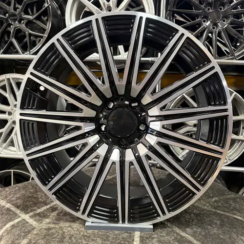 19 inç 5x112 Mercedes Siyah Elmas Kesim Jant Modeli (4 Adet)
