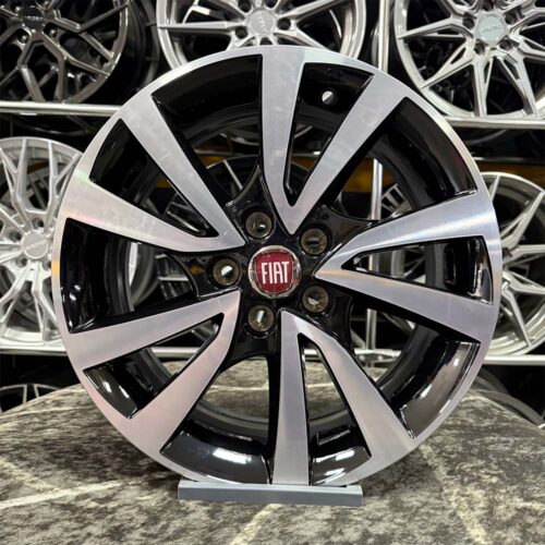 15 inç 5x98 Opar Siyah Elmas Kesim Jant Modeli (4 Adet)