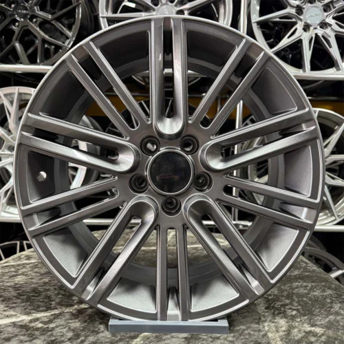 16 inç 5x100 Bentley Gun Metal Elmas Kesim Jant Modeli (4 Adet)