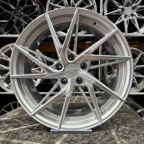 18 inç 5x112 AGT Wheels Gümüş Jant Modeli (4 Adet)