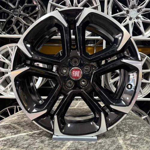 18 inç 5x98 Opar Siyah Elmas Kesim Jant Modeli (4 Adet)