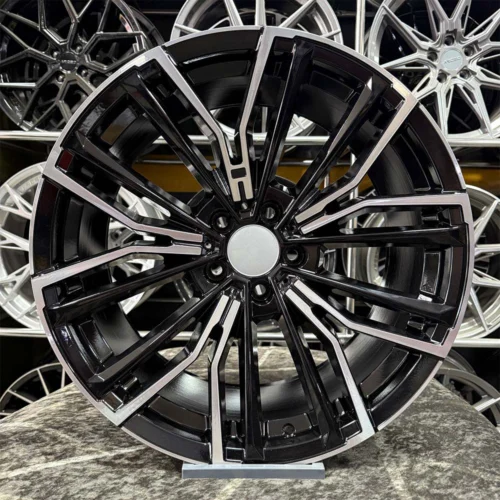 19 inç 5x112 BMW G20 G30 Siyah Elmas Kesim Jant Modeli (4 Adet)