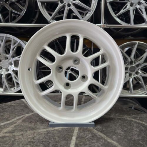 14 inç 4x100 Enkei Beyaz Jant Modeli (4 Adet)
