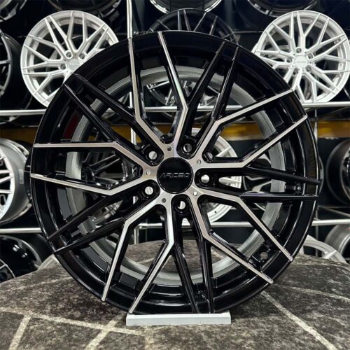17 inç 5x108 Arceo Valencia Siyah Elmas Kesim Jant Modeli (4 Adet)