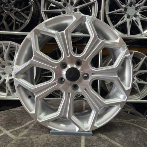 17 inç 5x108 Ford Gümüş Elmas Kesim Jant Modeli (4 Adet)