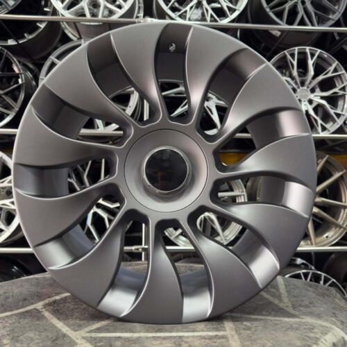 19 inç 5x114.3 Tesla Model Y Mat Titanyum Jant Modeli (4 Adet)