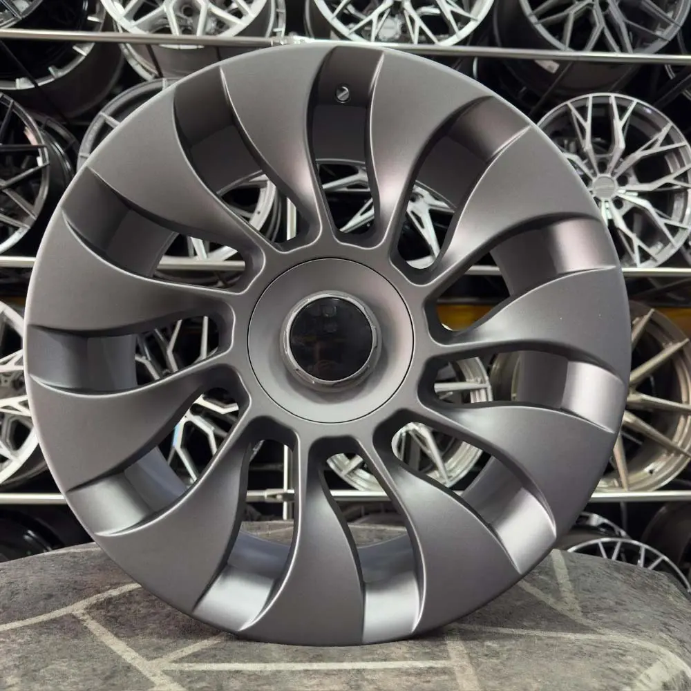 19 inç 5x114.3 Tesla Model Y Mat Titanyum Jant Modeli (4 Adet)