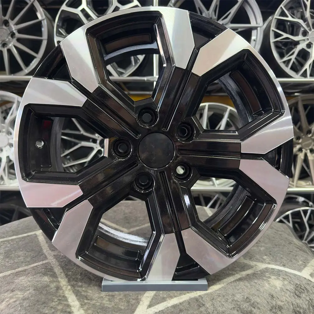 16 inç 5x114.3 Duster Siyah Elmas Kesim Jant Modeli (4 Adet) 16 inç 5x114.3 Duster Siyah Elmas Kesim Jant Modeli (4 Adet)