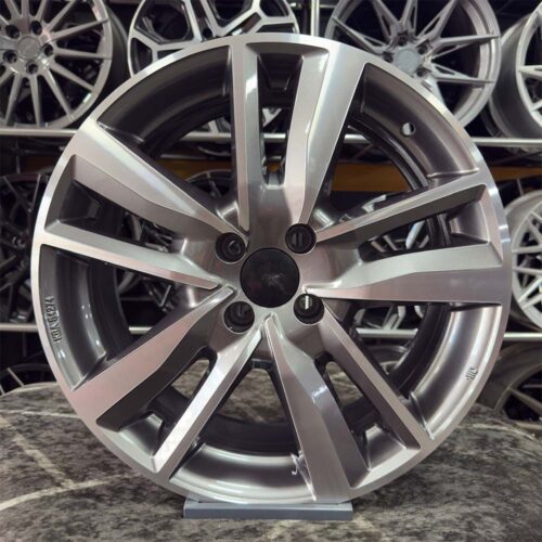 17 inç 4x100 Clio İcon Gun Metal Elmas Kesim Jant Modeli (4 Adet)
