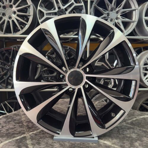17 inç 5x114.3 Megane İ30 Fluence Siyah Elmas Kesim Jant Modeli (4 Adet)