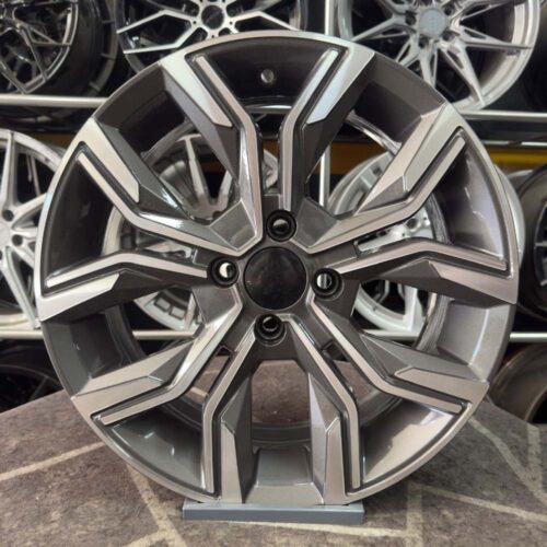 16 inç 4x100 Clio İcon Gun Metal Elmas Kesim Jant Modeli (4 Adet)