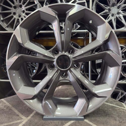 17 inç 5x114.3 Civic Rs Gun Metal Elmas Kesim Jant Modeli (4 Adet)