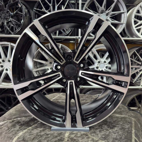 19 inç 5x120 Bmw F10 F30 Siyah Elmas Kesim Jant Modeli (4 Adet)