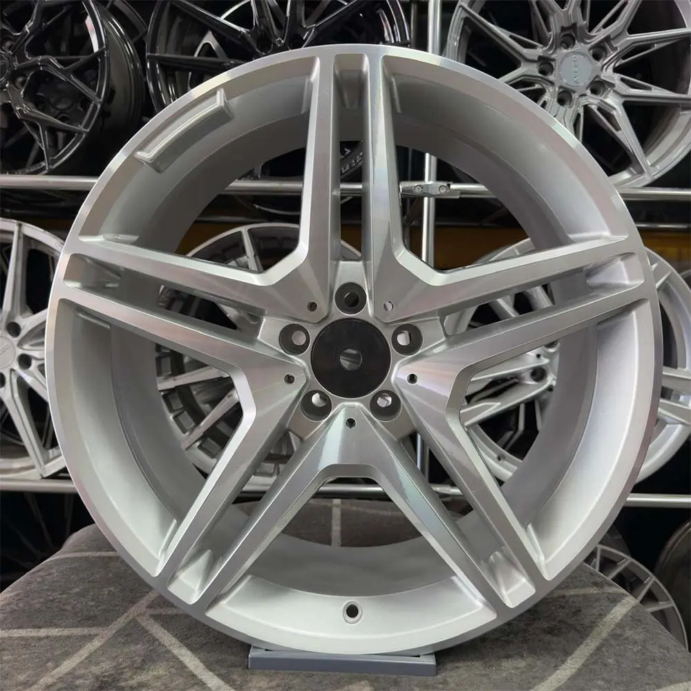 19 inç 5x112 Mercedes Gümüş Jant Modeli (4 Adet)